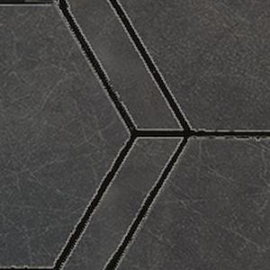 Mosaico Esagona Decoro Mix Pietra Grey