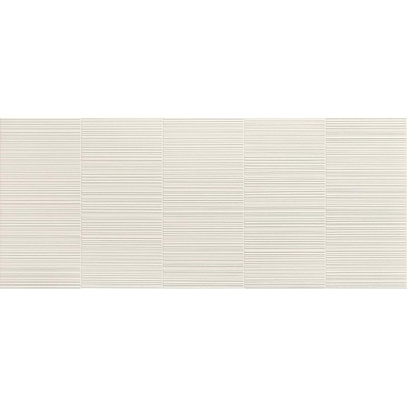 Atlas Concorde 3D WALL PLASTER Barcode White  50x120 cm 8.5 mm Mate 