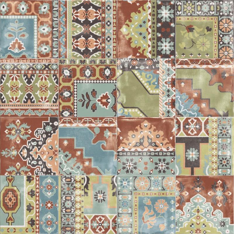 ABK PLAY Carpet Mix Multicolor  20x20 cm 8.5 mm Matt 