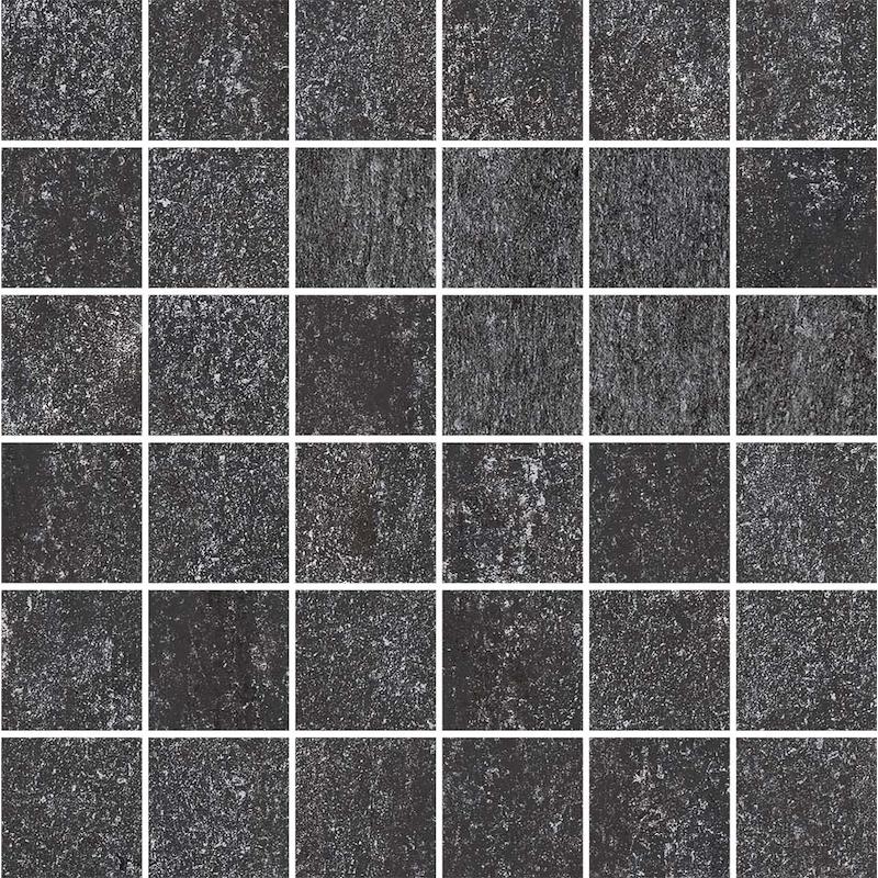 CERDOMUS Element Mosaico 4,7x4,7 Black 30x30 cm 9 mm Mat