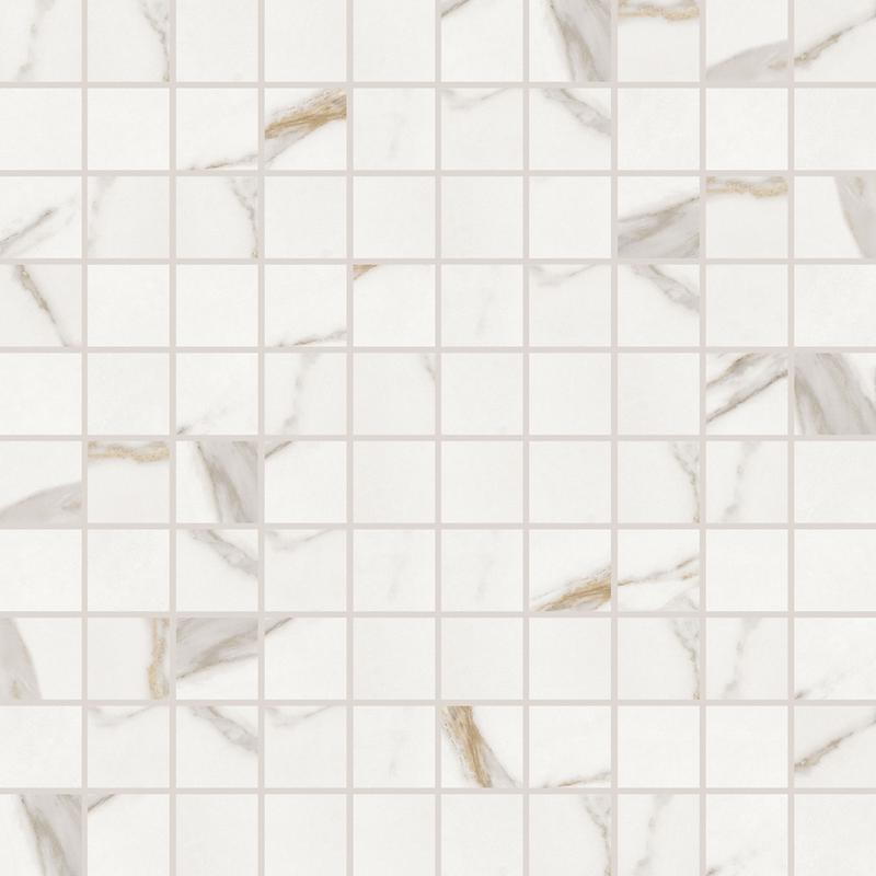 KEOPE ELEMENTS LUX Mosaico Calacatta Gold 30x30 cm 9 mm Lapped