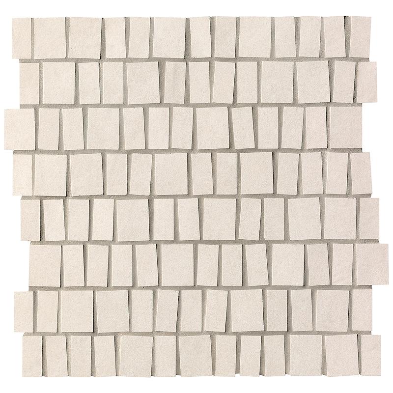 Fap SHEER White Bar Mosaico 30,5x30,5 cm 8.5 mm Matte