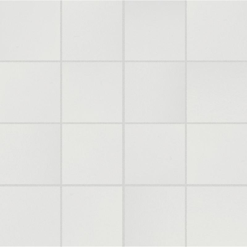 Floor Gres B&W MARBLE WHITE MOSAICO 7,5x7,5 30x30 cm 6 mm HIGH-GLOSSY