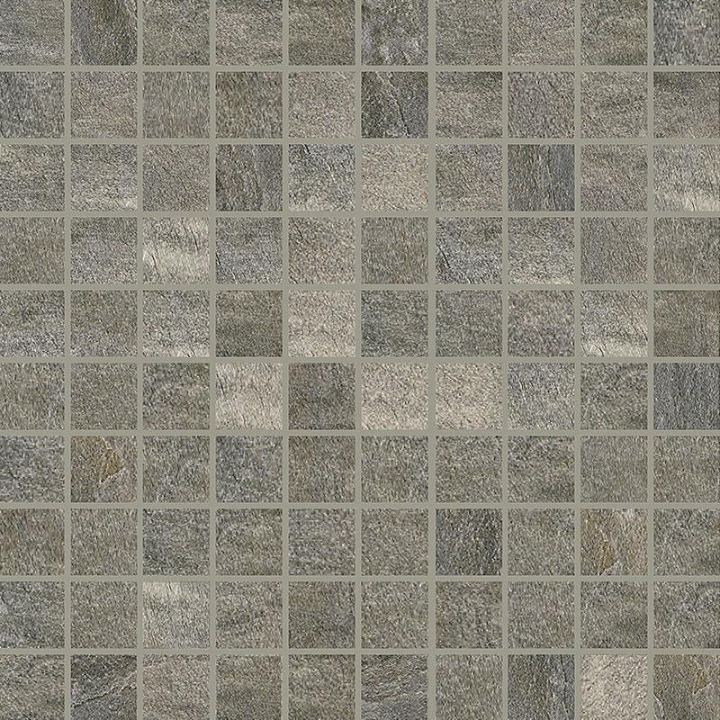 Floor Gres WALKS 1.0 Gray Mosaico 30x30 cm 9 mm Matte