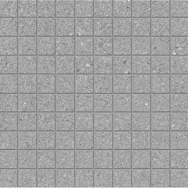 ERGON GRAIN STONE Mosaico Fine Grey  30x30 cm 9.5 mm Matt 