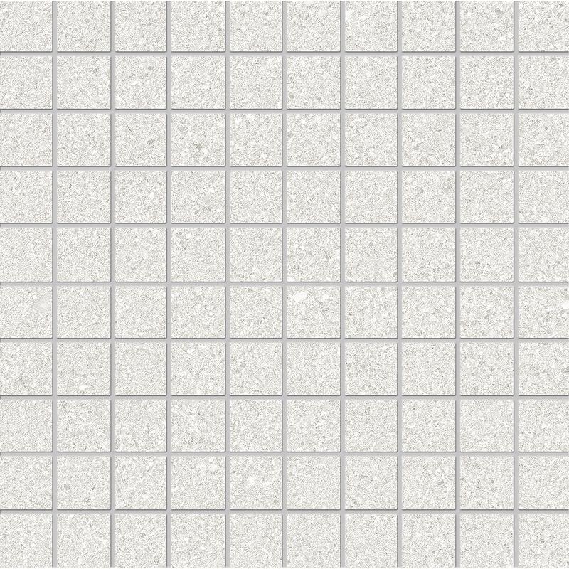 ERGON GRAIN STONE Mosaico Fine White  30x30 cm 9.5 mm Matt 