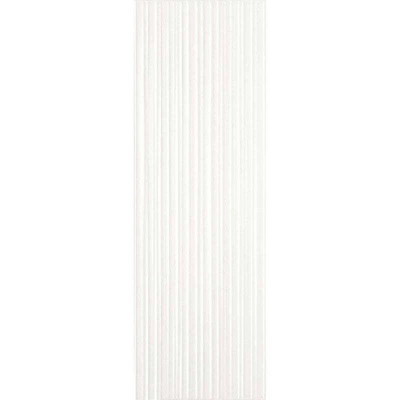 Marazzi ABSOLUTE WHITE WHITE STRUTTURA FIBER 3D 25x76 cm 10 mm satinized