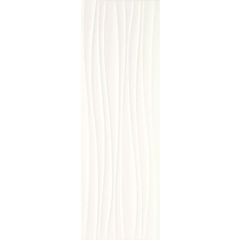 Marazzi ABSOLUTE WHITE WHITE STRUTTURA TWIST 3D 25x76 cm 10 mm satinized