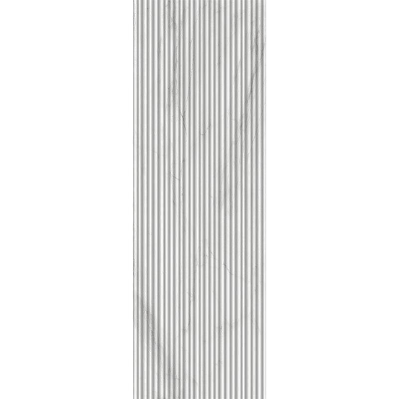 Marazzi MARBLEPLAY STRUTTURA MIKADO 3D WHITE 30x90 cm 10 mm Matte