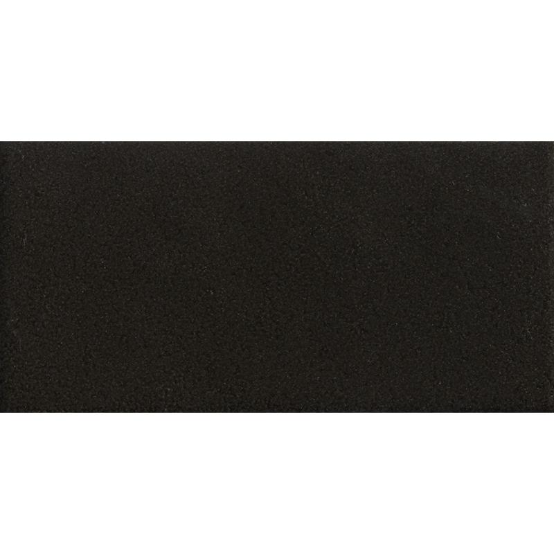 Mutina MATTONELLE MARGHERITA ANTI SLIP HALF BLACK 20,5x10,1 cm 10 mm Seide / Semi glänzend