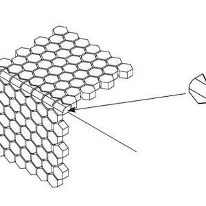 Raccordo Esterno Honeycomb A-B Blu