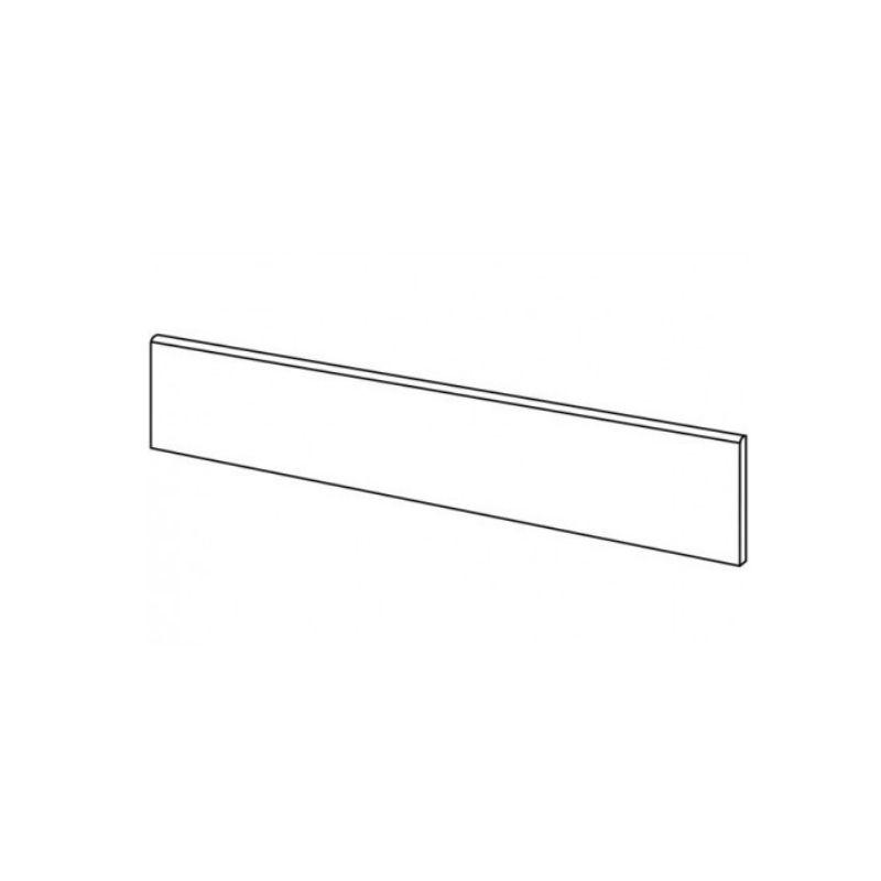 ABK SENSI NUANCE Battiscopa White Macaubas 5,5x120 cm 8.5 mm Lux 3D