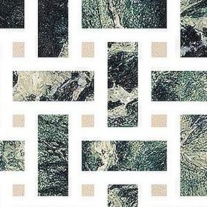 MARBLES VERDE INTENSO MOSAICO WEAVE