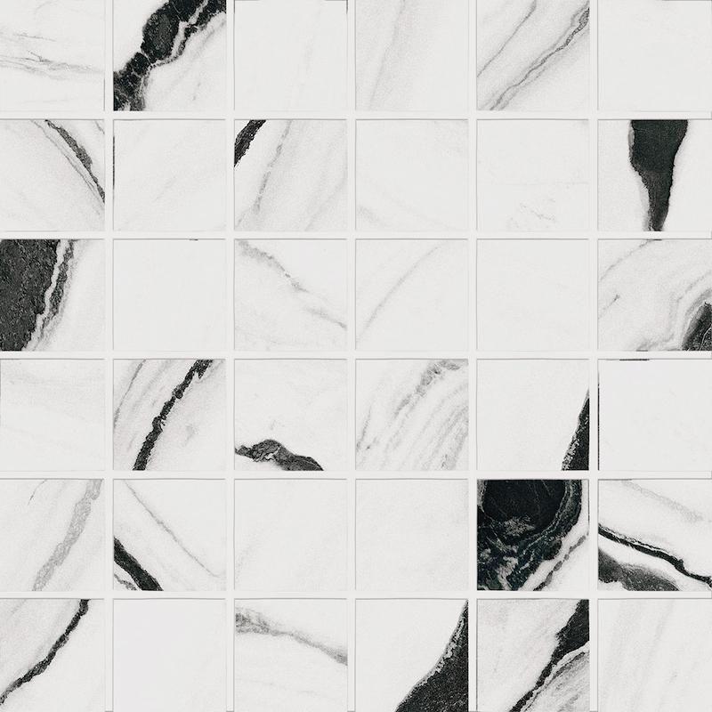 Imola THE ROOM Mosaico Panda White 30x30 cm 6.5 mm Matt