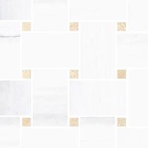 Mosaico Rete Bianco Lasa
