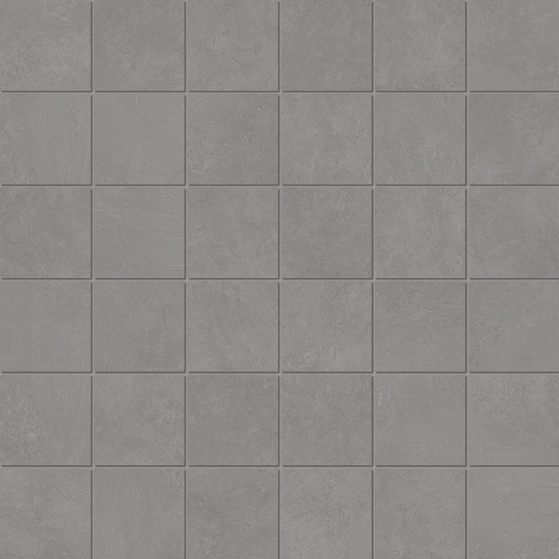 La Faenza VIS Middle grey mosaico 30x30 cm 6.5 mm Matt